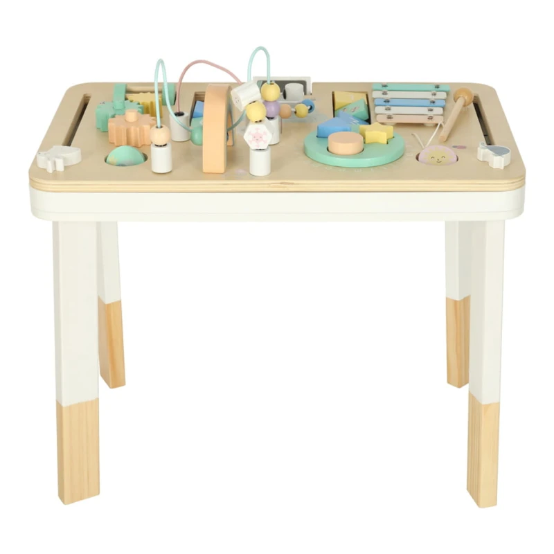 Tablica manipulacyjna Lulilo Ludo 2w1 stolik sensoryczny 47,5x29,5cm