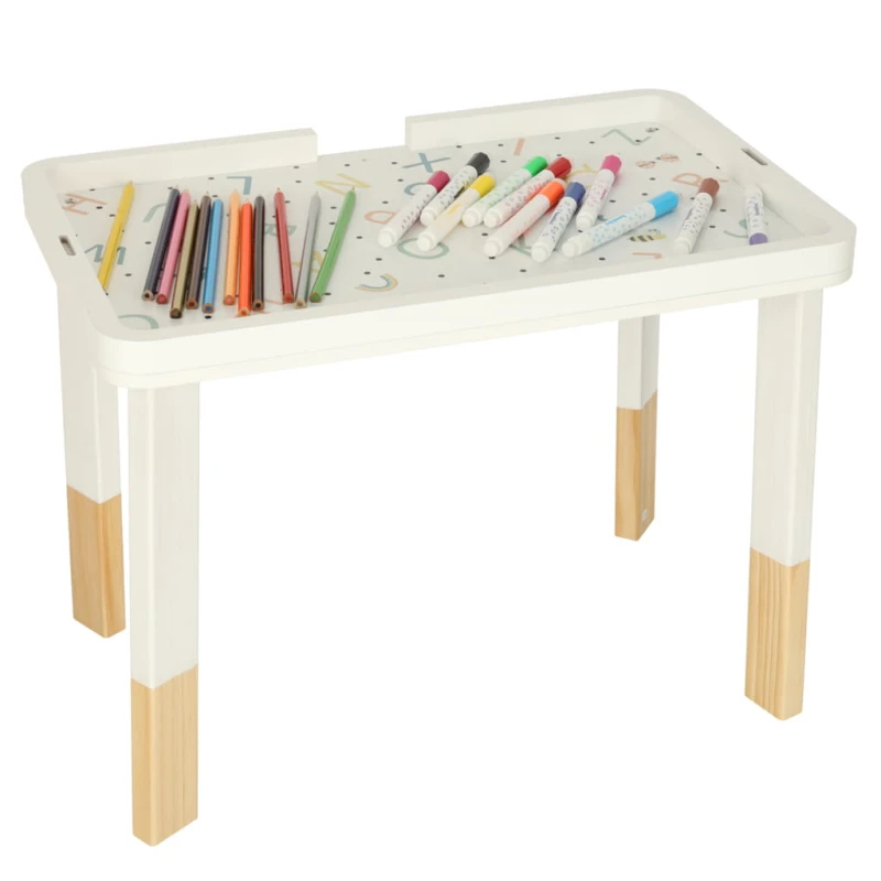 Tablica manipulacyjna Lulilo Ludo 2w1 stolik sensoryczny 47,5x29,5cm