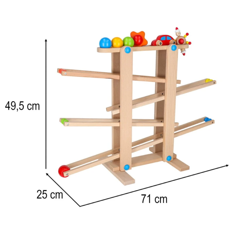 Tor kulkowy drewniany montessori XXL КІК СП. Z OO SP. К.