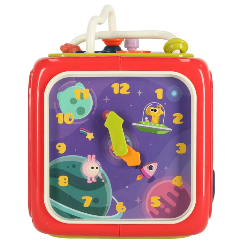 Sorter sensoryczny kostka Montessori 6w1 КІК – klocki edukacyjne