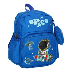 Plecak dla przedszkolaka szkolny dziecięcy astronauta 30x22x11cm