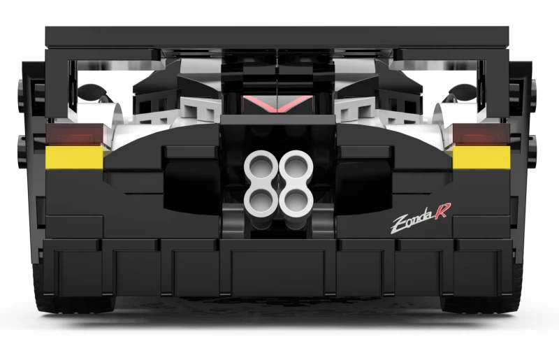 Model Pagani Zonda R Rastar 1:28 - klocki 387 elementów biały