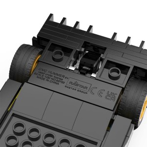 Autko 1:28 Pagani Zonda R Klocki Czarny RASTAR