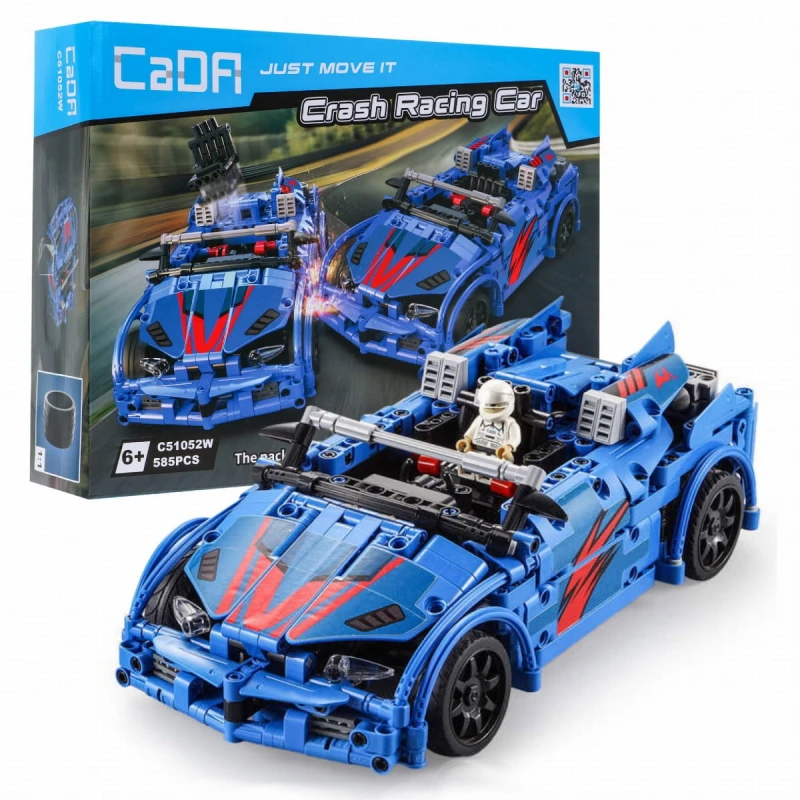 Klocki techniczne Ramiż CaDA RC Crush Racing Car 585 el. katapulta 6+
