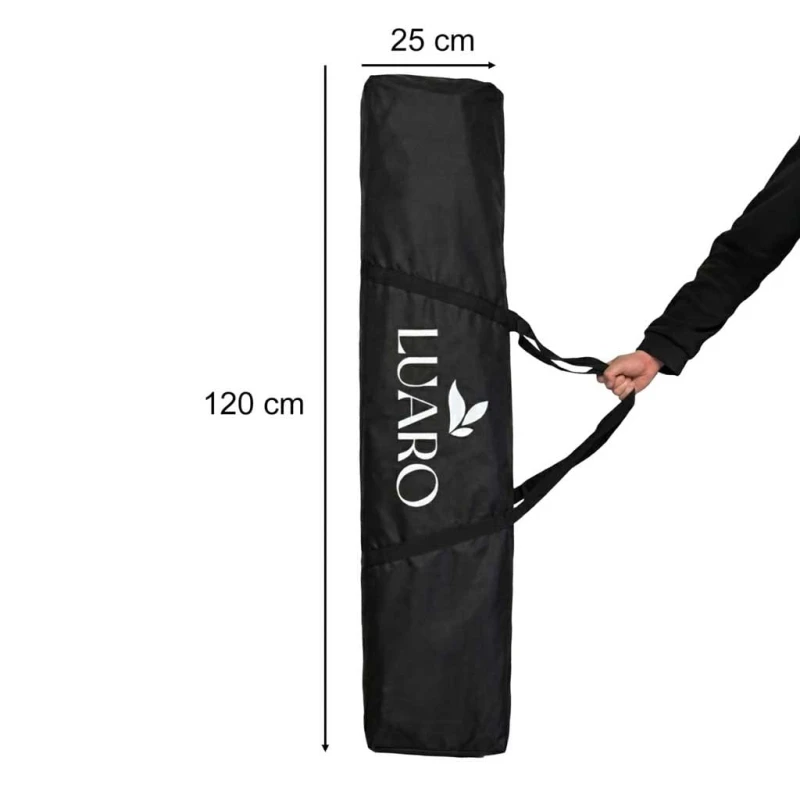 Pawilon ogrodowy LUARO 3x3 m, ekspresowy, 3 ścianki, КІК