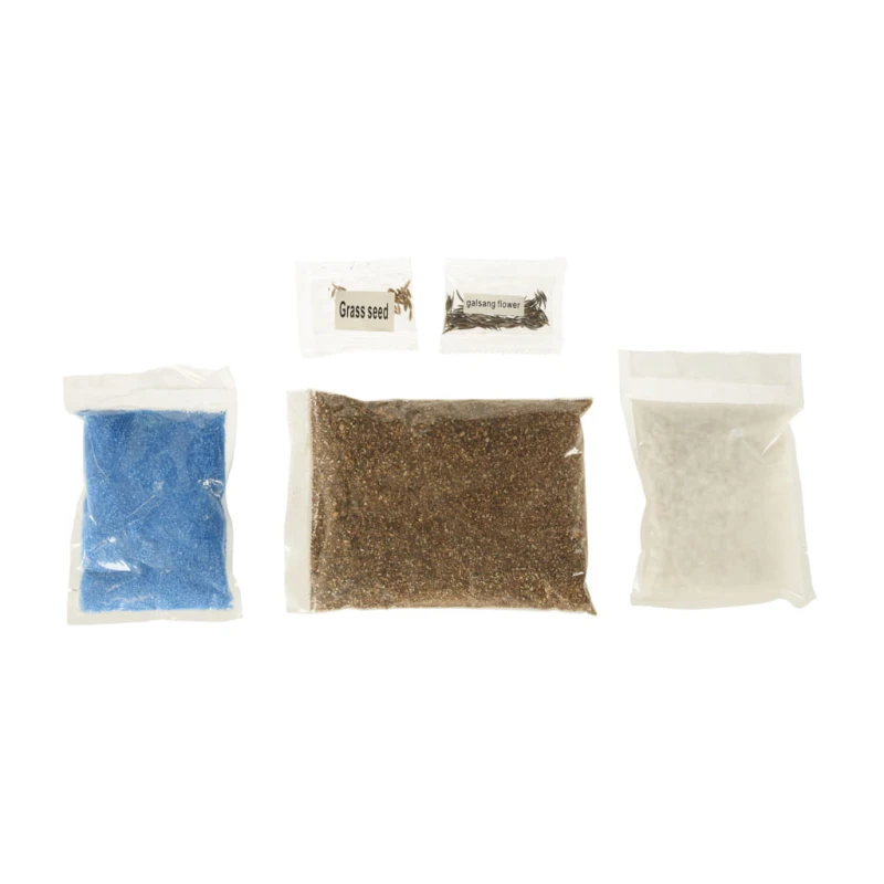 Hodowla dinozaurów terrarium LED 10x10x16 cm КІК SP – edukacyjny