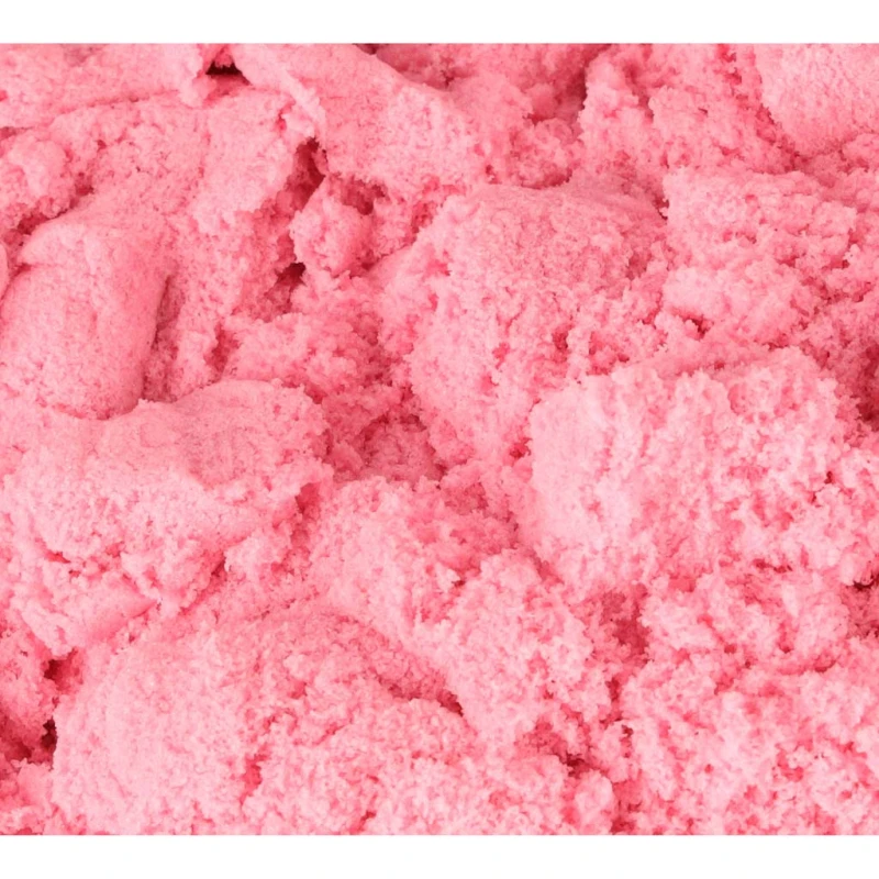 Piasek sensoryczny różowy 1kg КІК СП. Z OO SP. К. - zabawa bez