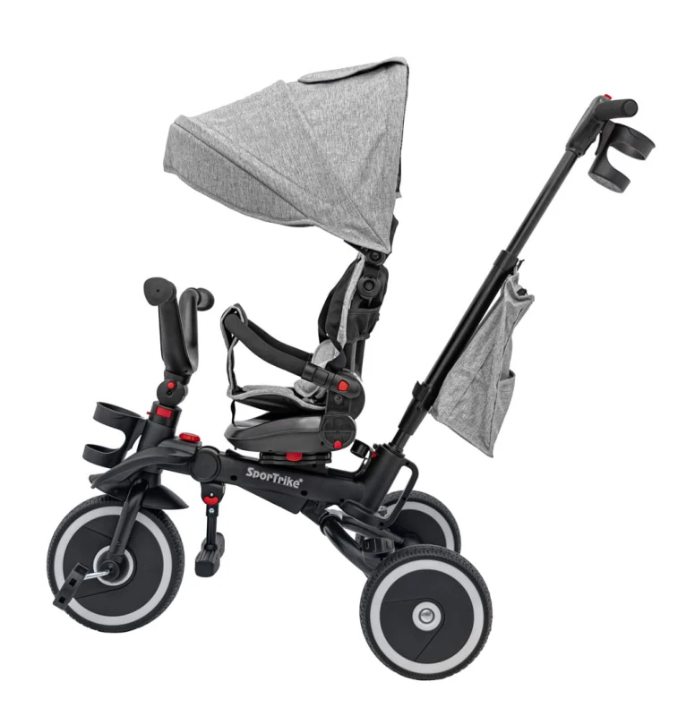 Rowerek Trzykołowy RIDER Szary SPORTRIKE