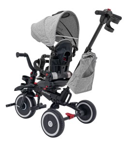 Rowerek Trzykołowy RIDER Szary SPORTRIKE