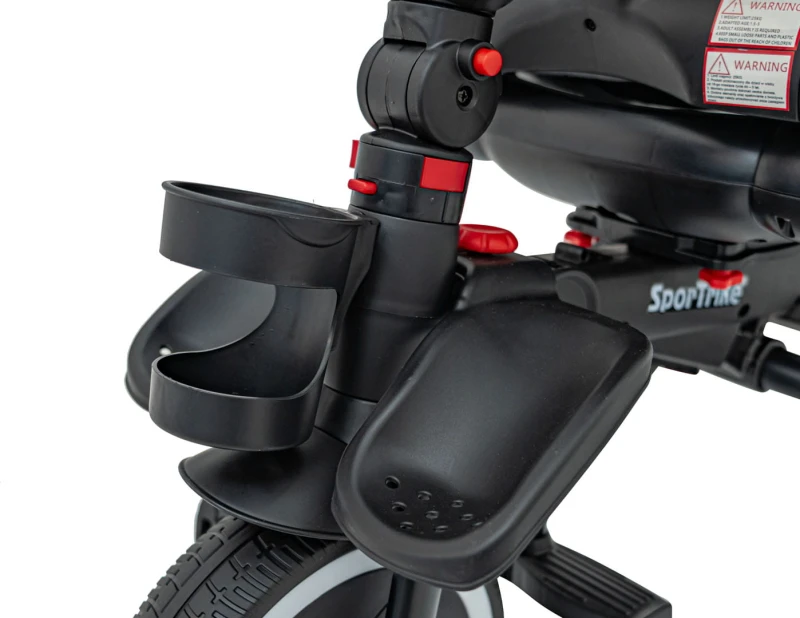 Rowerek trzykołowy Ramiż RIDER niebieski z obrotowym siedziskiem