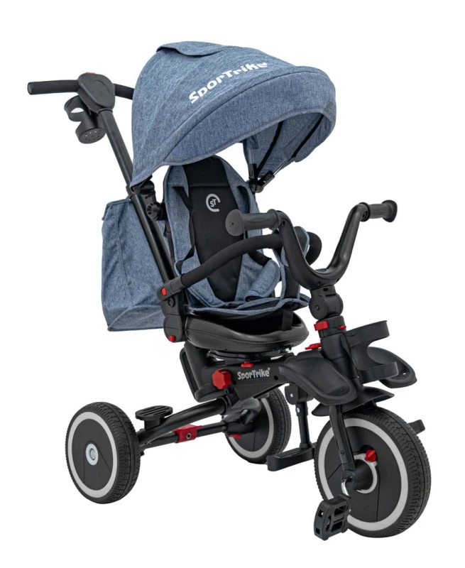 Rowerek Trzykołowy RIDER Niebieski SPORTRIKE