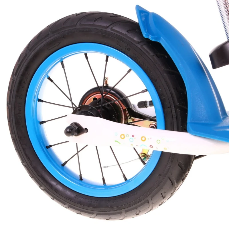 Rowerek biegowy SporTrike Balancer Ramiż niebieski 12 cali