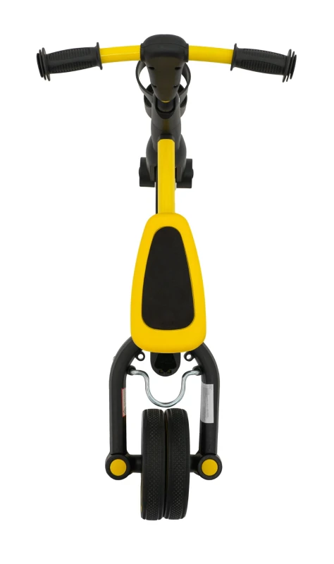 Rowerek trójkołowy Ramiż Happy Bike 3w1 Sportrike żółty z pchaczem