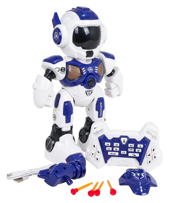 Robot interaktywny Ramiż A08 z funkcją strzelania