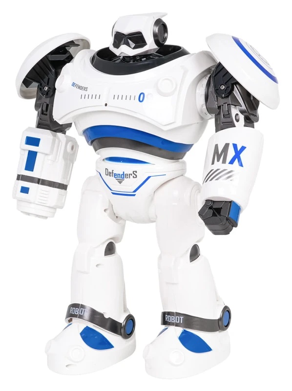 Robot interaktywny Ramiz MX09 niebieski - programowanie rucho