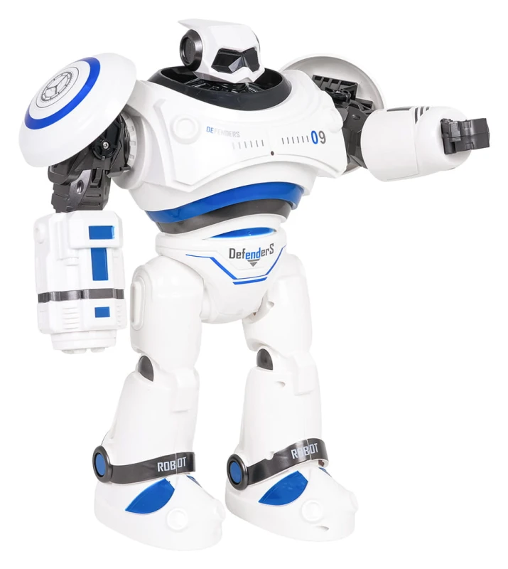 Robot interaktywny Ramiz MX09 niebieski - programowanie ruchow