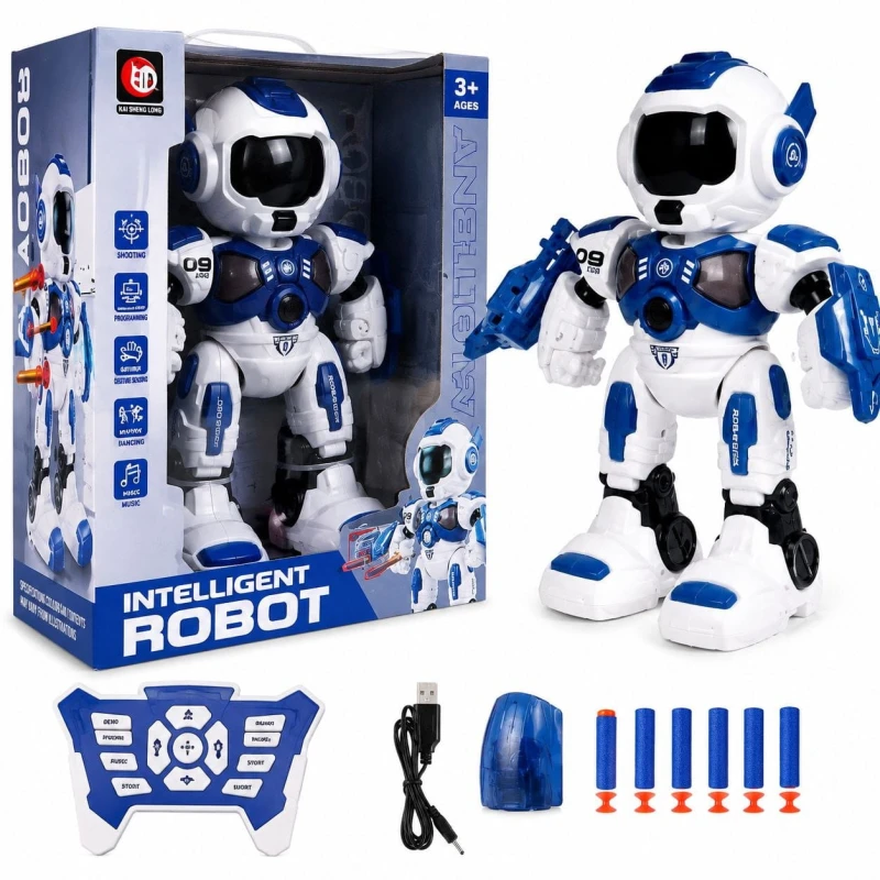 Robot interaktywny Ramiż A08 z funkcją strzelania