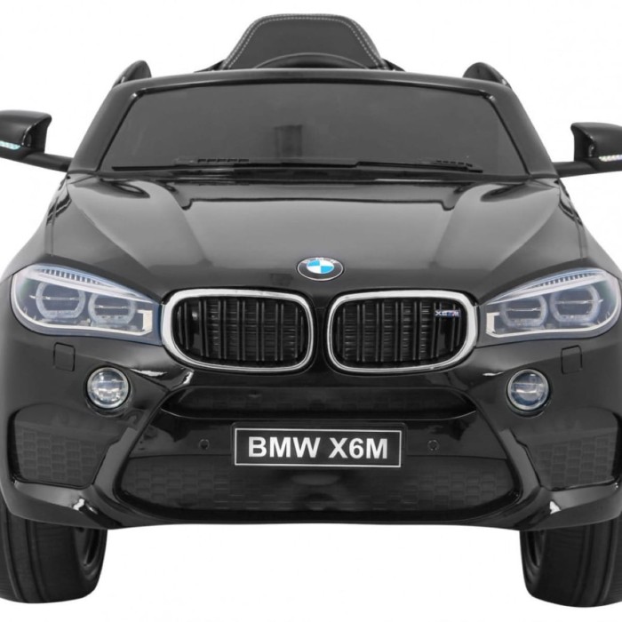 BMW X6M Ramiż samochód elektryczny dla dzieci 3+ czarny lakierowany