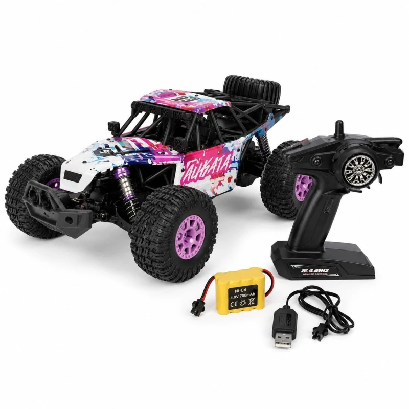 Crawler terenowy Ramiż Alikata 1:12 RC 4x4 fioletowy