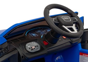 Pojazd elektryczny Audi Q7 Ramiż SUV niebieski - pilot 2.4GHz