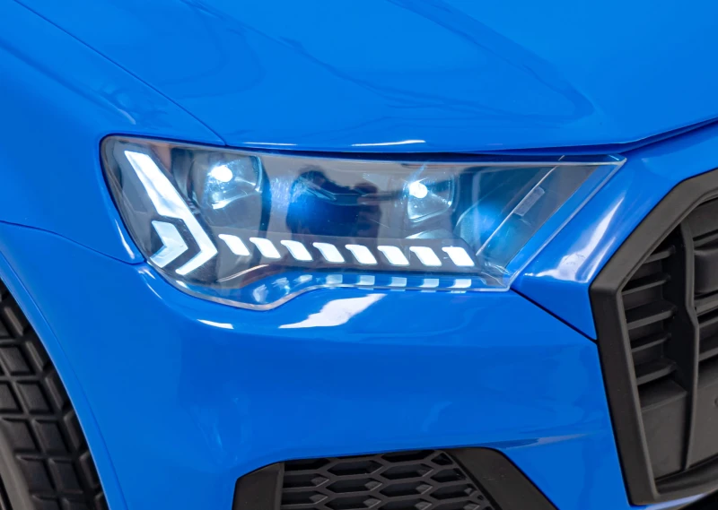 Pojazd elektryczny Audi Q7 Ramiż SUV niebieski - pilot 2.4GHz