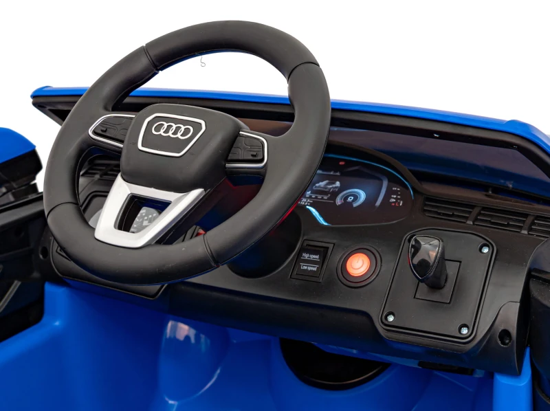Pojazd elektryczny Audi Q7 Ramiż SUV niebieski - pilot 2.4GHz