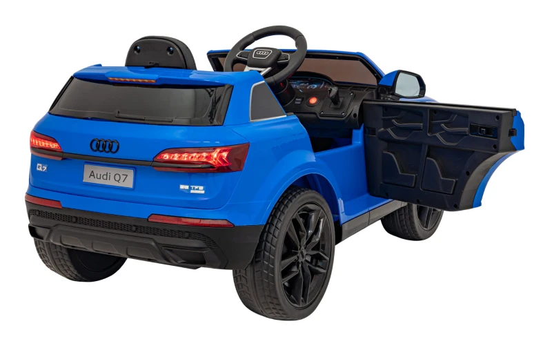 Pojazd elektryczny Audi Q7 Ramiż SUV niebieski - pilot 2.4GHz