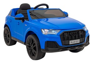 Pojazd elektryczny Audi Q7 Ramiż SUV niebieski - pilot 2.4GHz