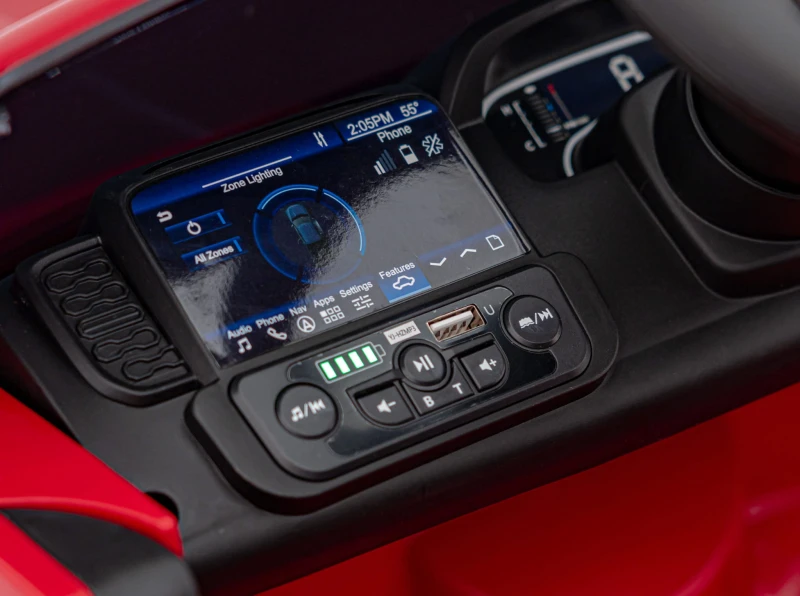 Pojazd elektryczny Ford Ranger LIFT Ramiż - pilot 2.4GHz, czerwony