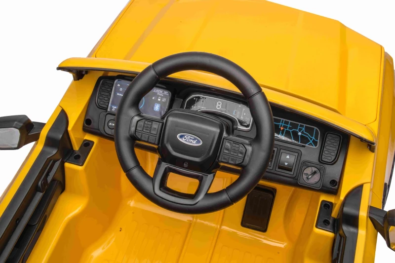 Pojazd akumulatorowy Ramiż Ford Ranger LIFT żółty - 105 cm