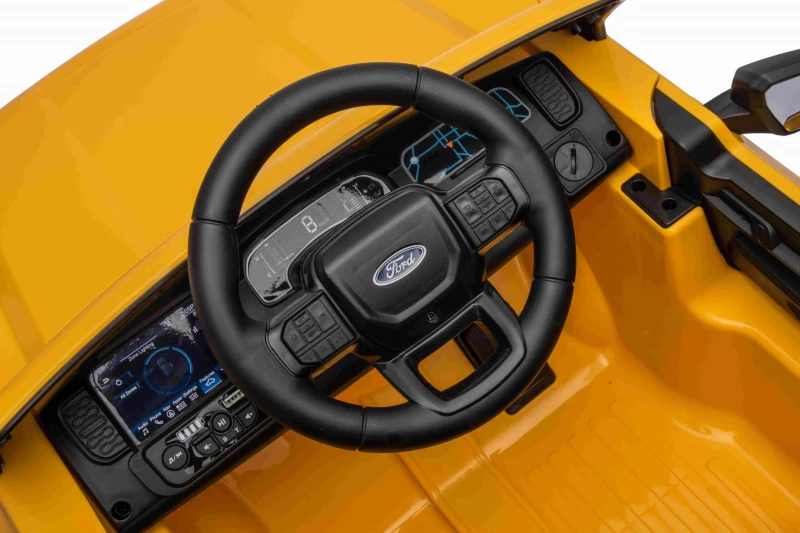 Pojazd Ford Ranger LIFT, Żółty Pickup