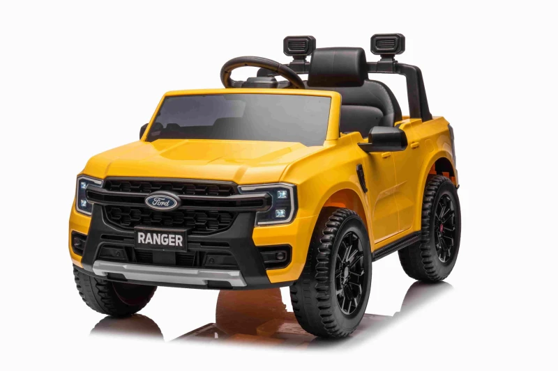 Pojazd akumulatorowy Ramiż Ford Ranger LIFT żółty - 105 cm