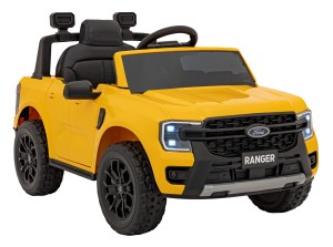 Pojazd akumulatorowy Ramiż Ford Ranger LIFT żółty - 105 cm