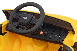 Pojazd akumulatorowy Ramiż Ford Ranger LIFT żółty - 105 cm
