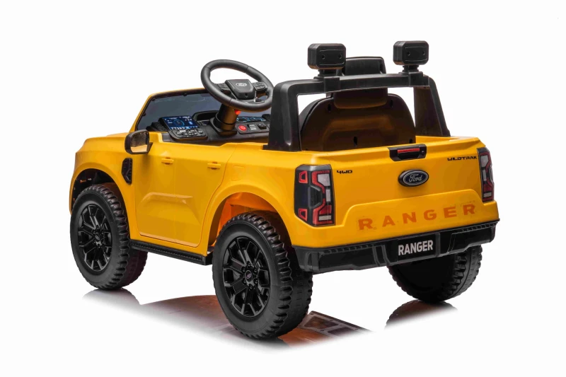 Pojazd akumulatorowy Ramiż Ford Ranger LIFT żółty - 105 cm