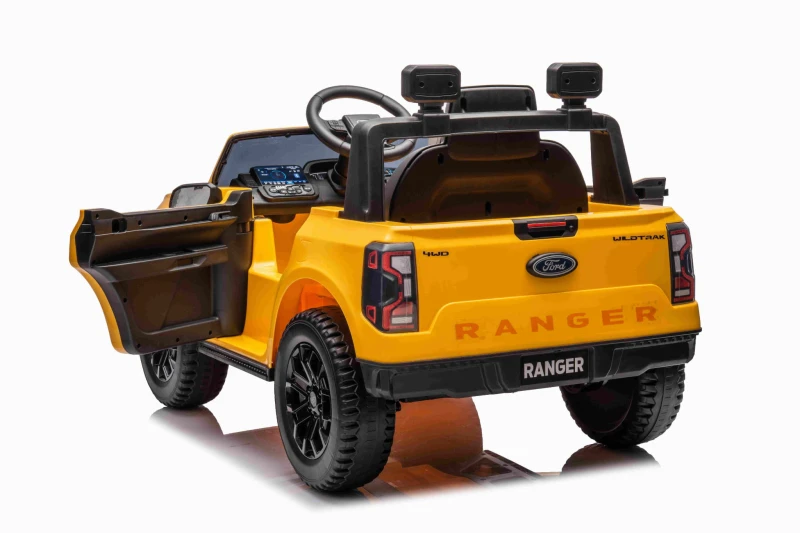 Pojazd akumulatorowy Ramiż Ford Ranger LIFT żółty - 105 cm
