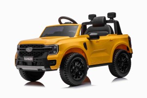 Pojazd akumulatorowy Ramiż Ford Ranger LIFT żółty - 105 cm