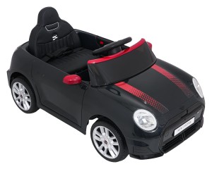Pojazd elektryczny Mini Cooper na akumulator - czarny, pilot 2,4 GHz