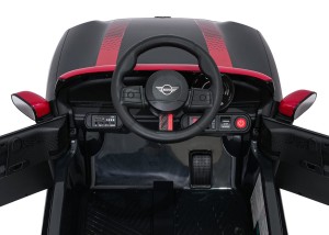 Pojazd elektryczny Mini Cooper na akumulator - czarny, pilot 2,4 GHz