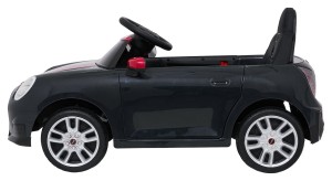 Pojazd elektryczny Mini Cooper na akumulator - czarny, pilot 2,4 GHz