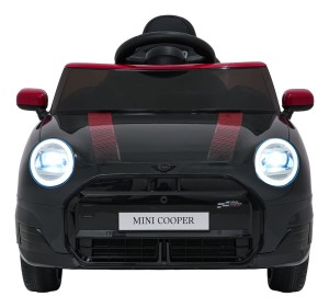 Pojazd elektryczny Mini Cooper na akumulator - czarny, pilot 2,4 GHz