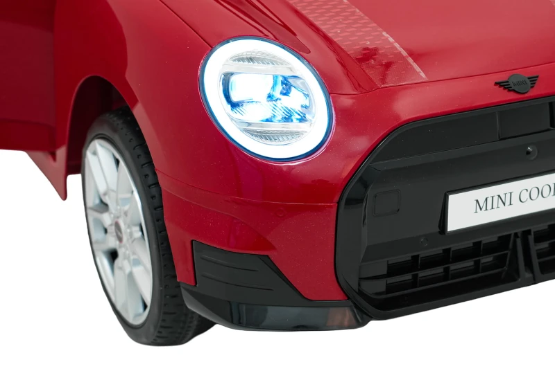 Pojazd Mini Cooper Czerwony