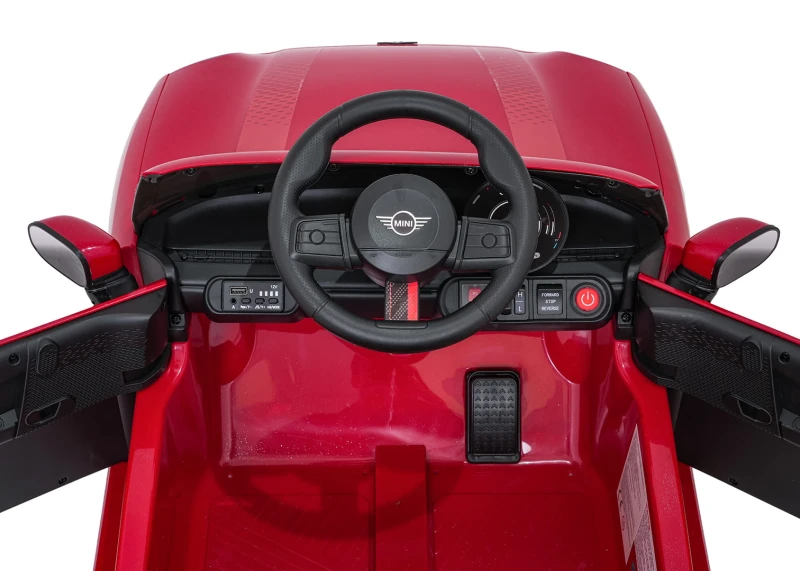 Pojazd Mini Cooper Czerwony