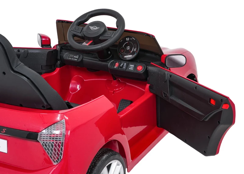 Pojazd Mini Cooper Czerwony