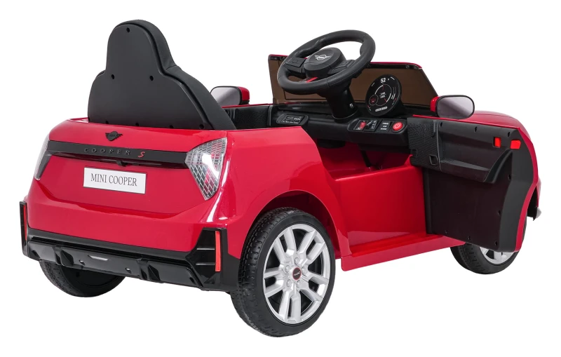 Pojazd Mini Cooper Czerwony