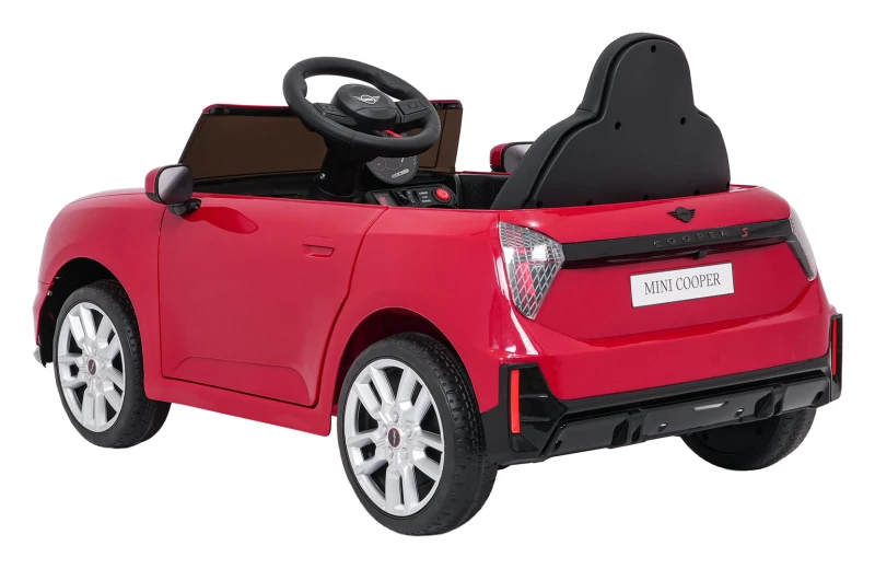 Pojazd Mini Cooper Czerwony