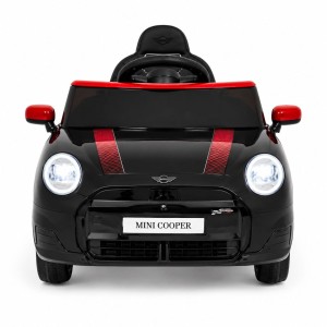 Pojazd elektryczny Mini Cooper na akumulator - czarny, pilot 2,4 GHz