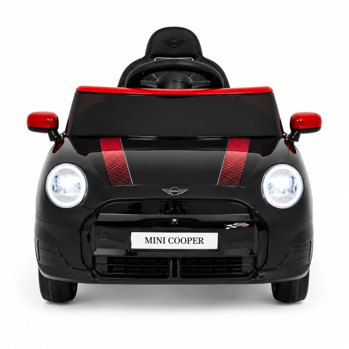 Pojazd elektryczny Mini Cooper na akumulator - czarny, pilot 2,4 GHz