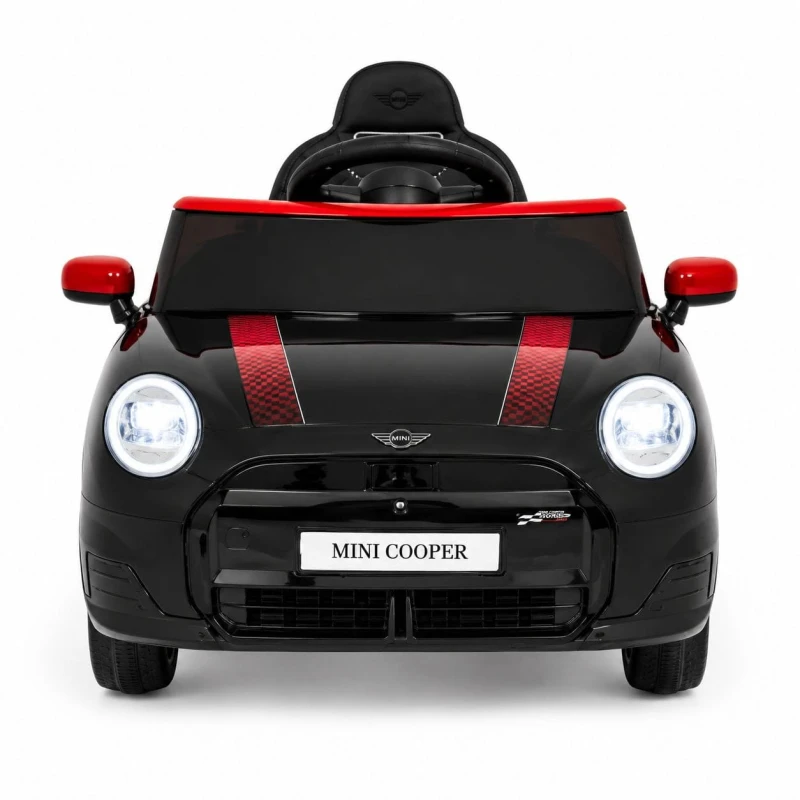 Pojazd elektryczny Mini Cooper na akumulator - czarny, pilot 2,4 GHz