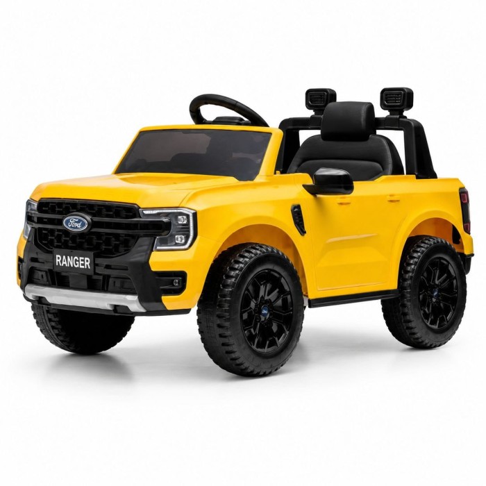 Pojazd akumulatorowy Ramiż Ford Ranger LIFT żółty - 105 cm